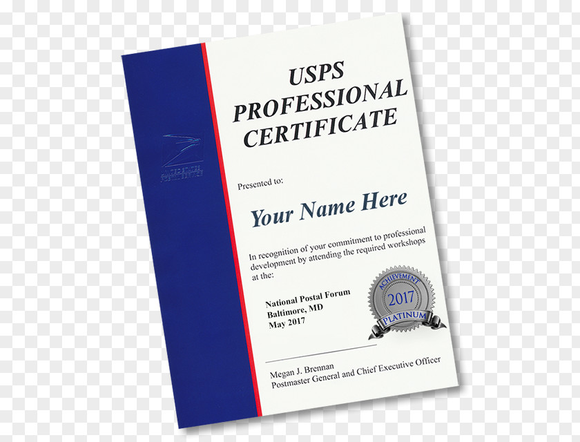 Professional Certificate Certification Training Development PNG