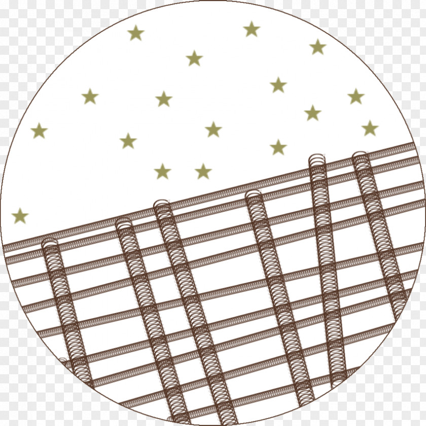 Star Decorative Lines Designed Round Line PNG