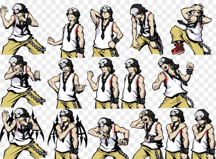 Youtube The World Ends With You YouTube Beat Sprite PNG