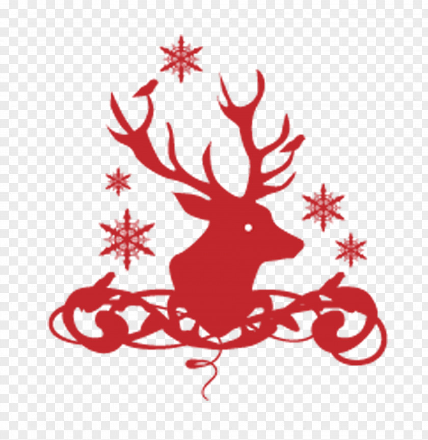 Christmas Tree Reindeer Santa Claus Candy Cane PNG