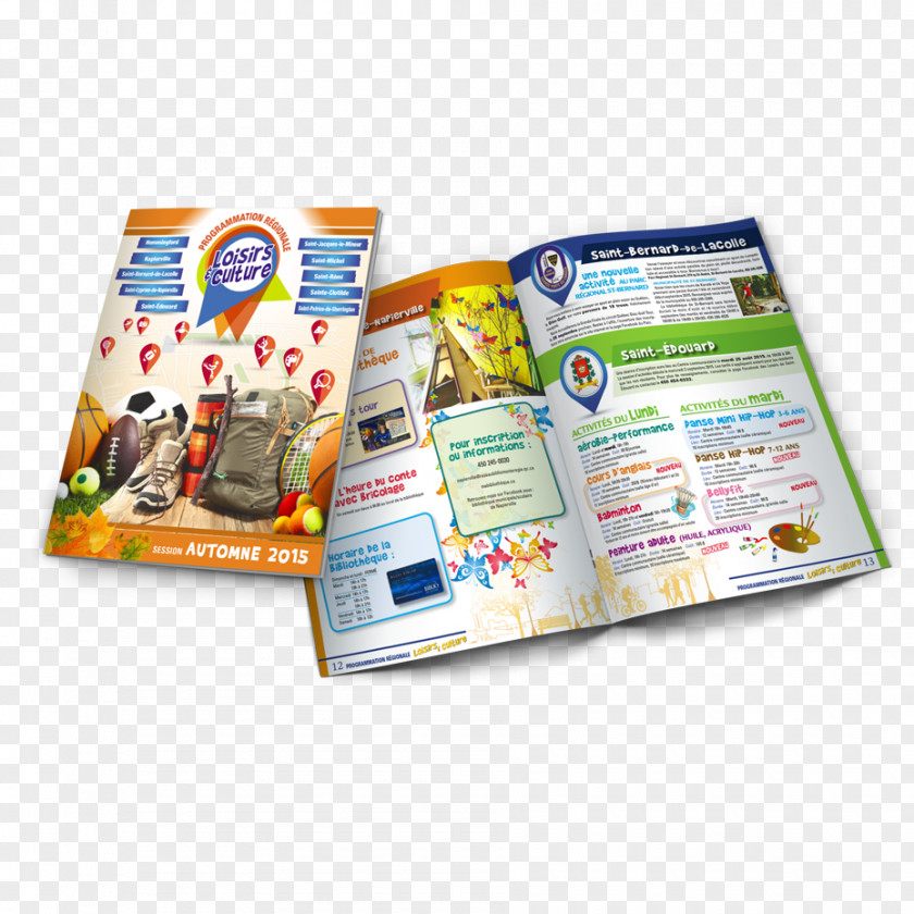 Convenience Food Brochure PNG