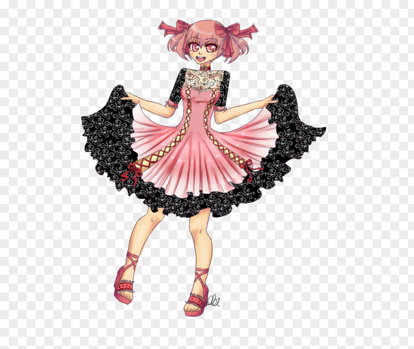 Fairy Costume Design Pink M PNG