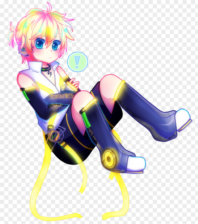 Hatsune Miku Kagamine Rin/Len Drawing Vocaloid Fan Art PNG