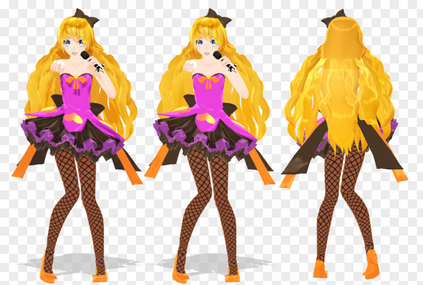 Kasane Teto Mmd Model Digital Art Utau DeviantArt Costume Design PNG