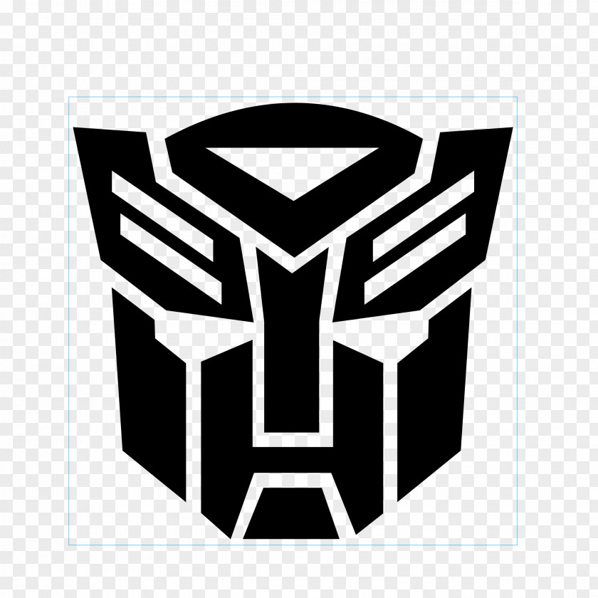 Transformers Face Sticker Vector Autobots Bumblebee Optimus Prime Logo PNG