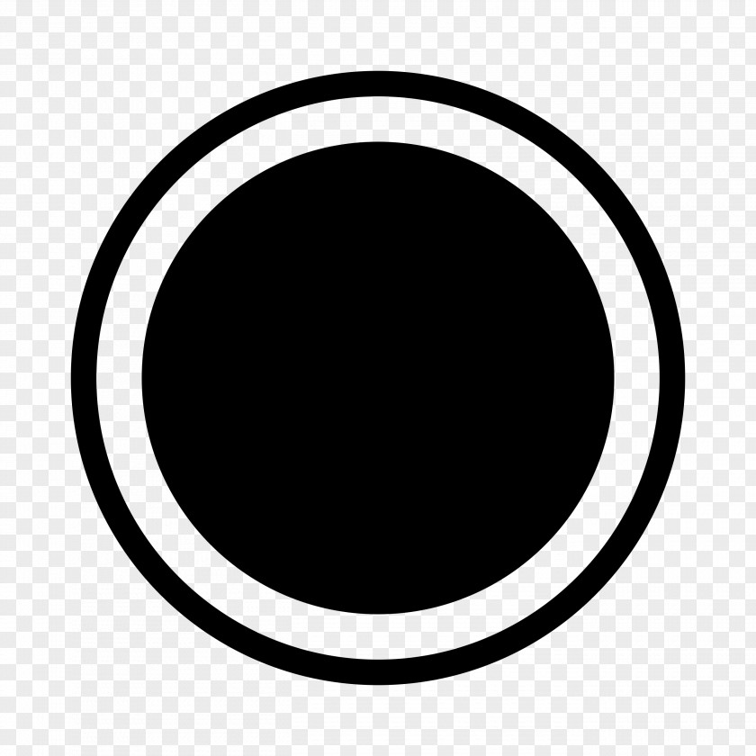 Design Monochrome Photography Circle PNG