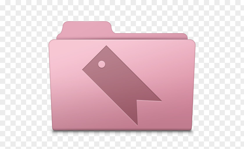 Favorites Folder Sakura Pink Angle Font PNG