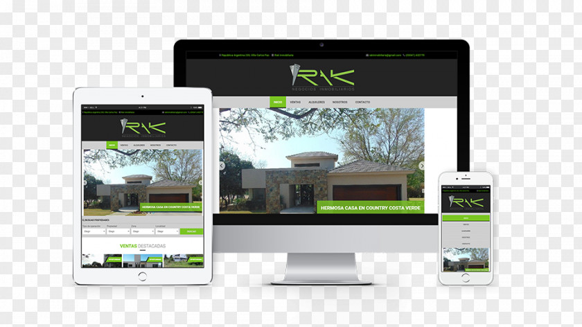 Web Design Real Estate Development PNG