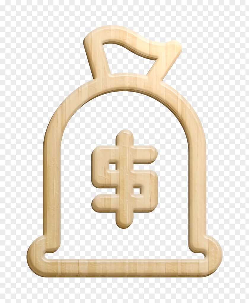 Business And Finance Icon Western Money Bag PNG