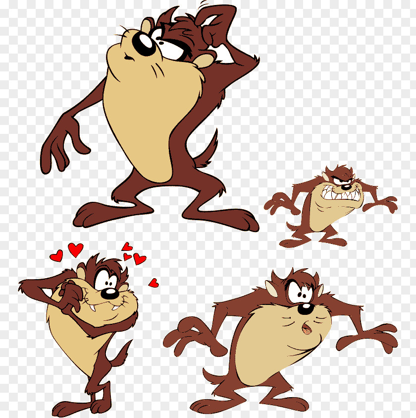 Cartoon Character Tasmanian Devil Daffy Duck Looney Tunes PNG
