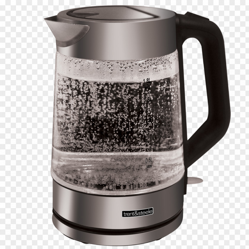Glass Kettle KitchenAid 1.7l Electric With LED Display Coffeemaker Jug PNG
