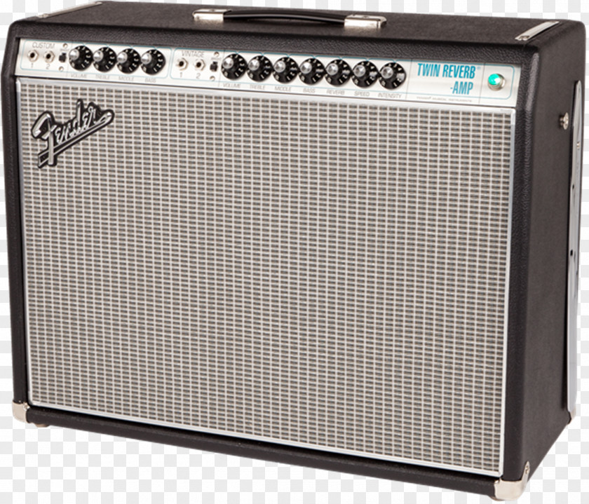 Guitar Amp Amplifier Fender Twin '68 Custom Reverb Musical Instruments Corporation PNG
