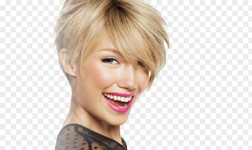 Hair Service Hairstyle Corte De Cabello Model Pixie Cut PNG