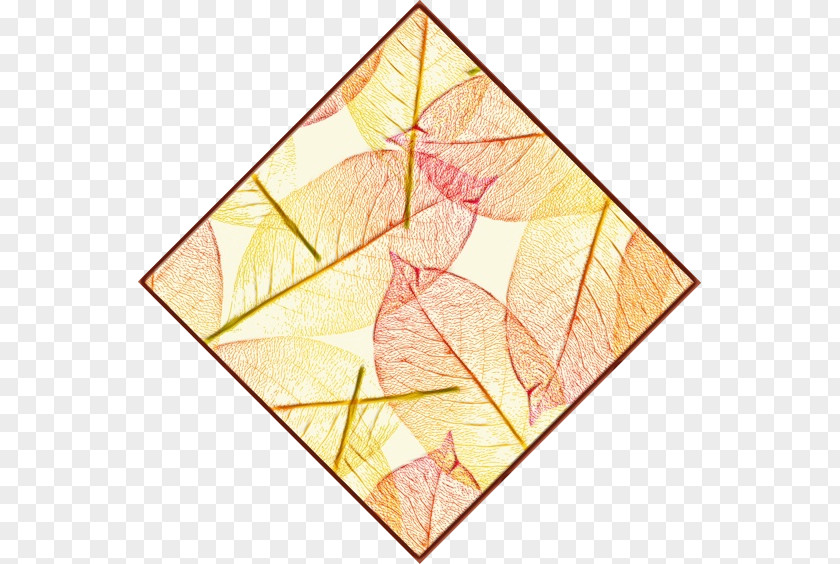 Origami Plant Autumn Leaf Drawing PNG