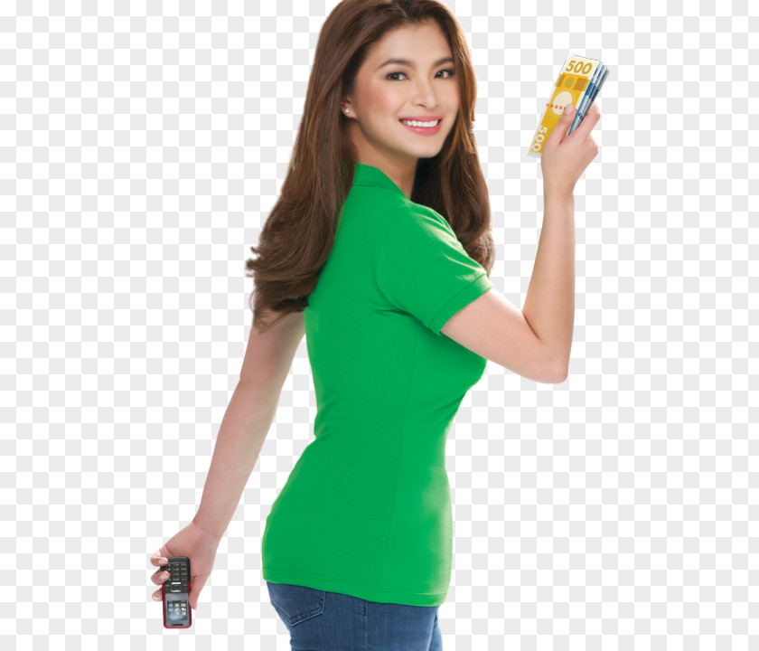 T-shirt Angel Locsin Philippines Smart Padala Female PNG