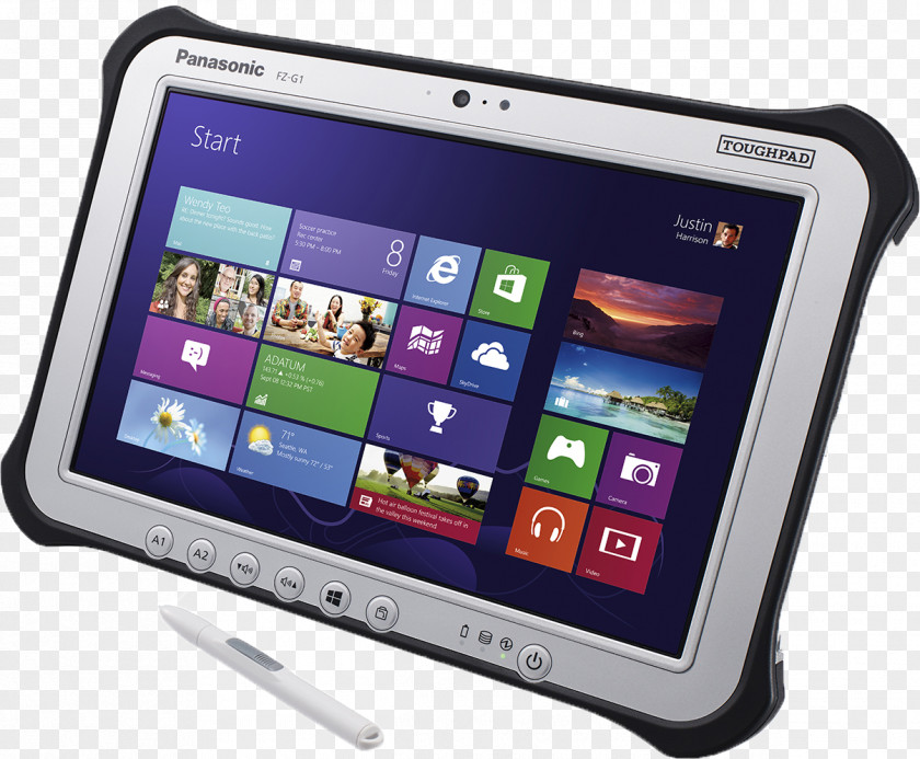 Tablet Microsoft PC Laptop Rugged Computer Panasonic Toughpad PNG