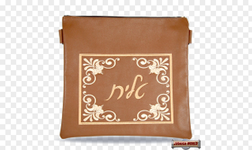 Bag Tallit Suede Embroidery Leather PNG