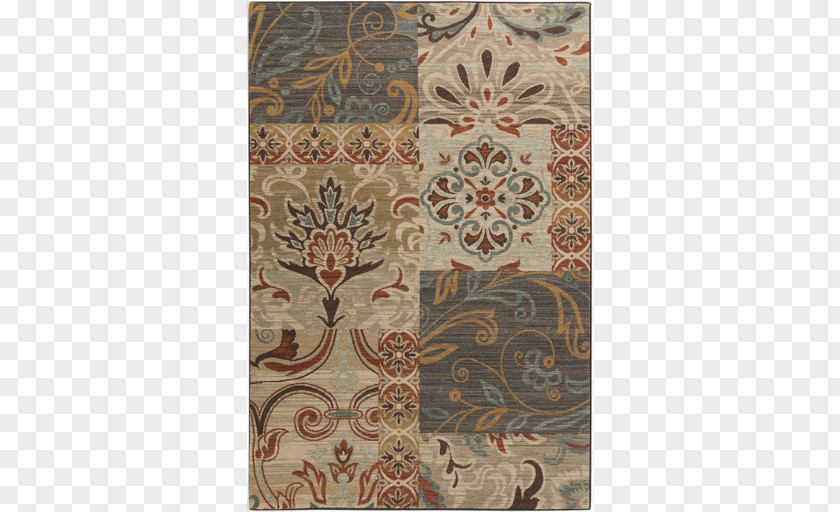 Carpet Paisley Area Arabesque Rectangle PNG