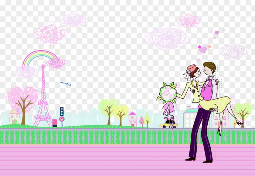 Happy Couple Computer File PNG