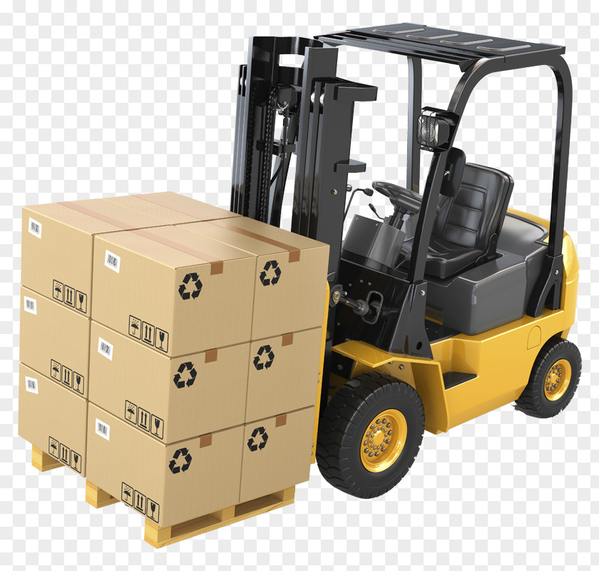 Logistics Forklift Warehouse Pedestrian Loader Loading Dock PNG