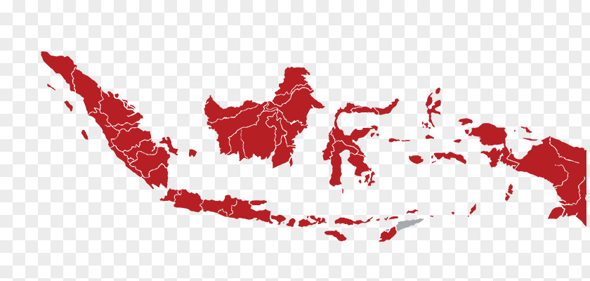 Merah Putih Indonesia City Map PNG