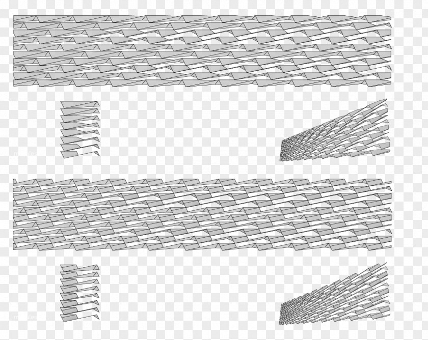 Perforated Steel Line Material Angle PNG