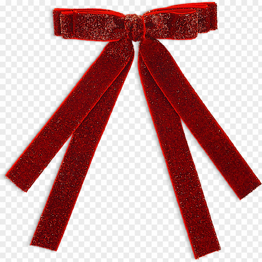 Red Ribbon Costume Accessory Tie PNG