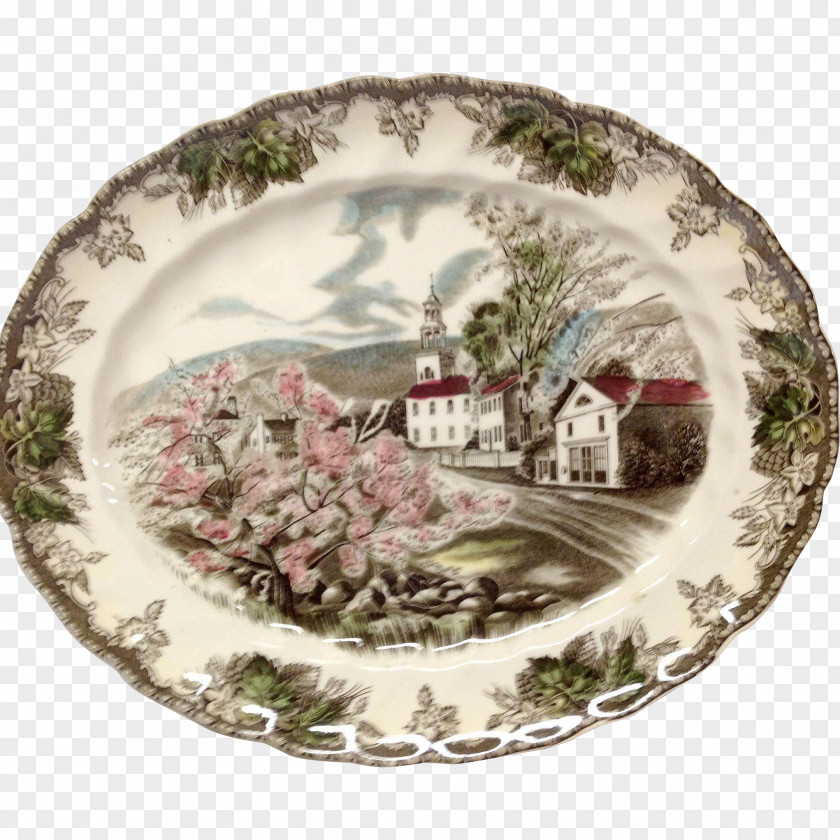 Tableware Plate Platter Porcelain Saucer PNG