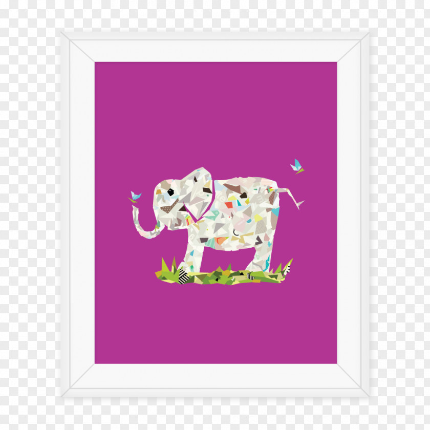 Watercolor Elephant Paper Screen Printing Printmaking PNG