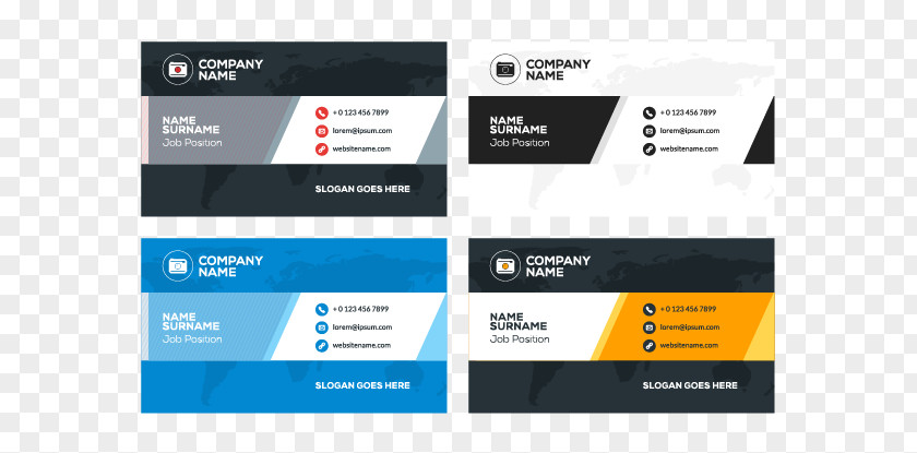 Business Cards Color Visiting Card PNG