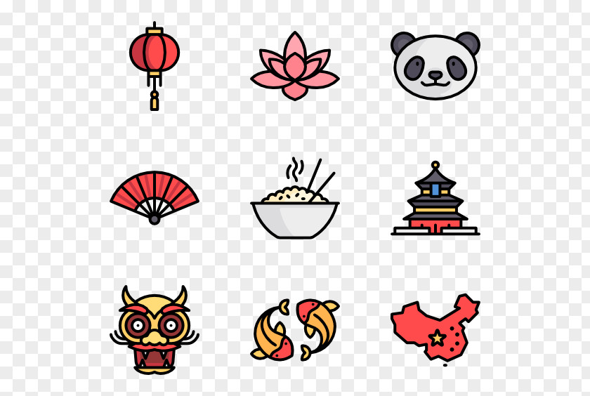 China Vector Emoticon Clip Art PNG