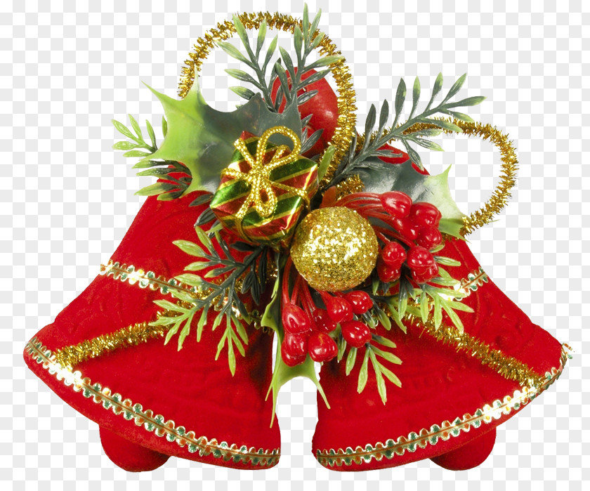 Christmas Decoration Jingle Bell Ornament Santa Claus PNG