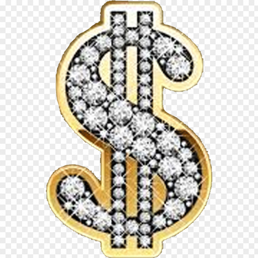 Dollar Sign United States Money Gold PNG