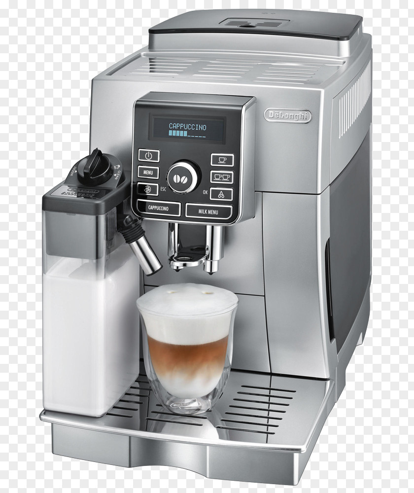 Espresso Machines Latte De'Longhi Magnifica S ECAM 22.110 PNG