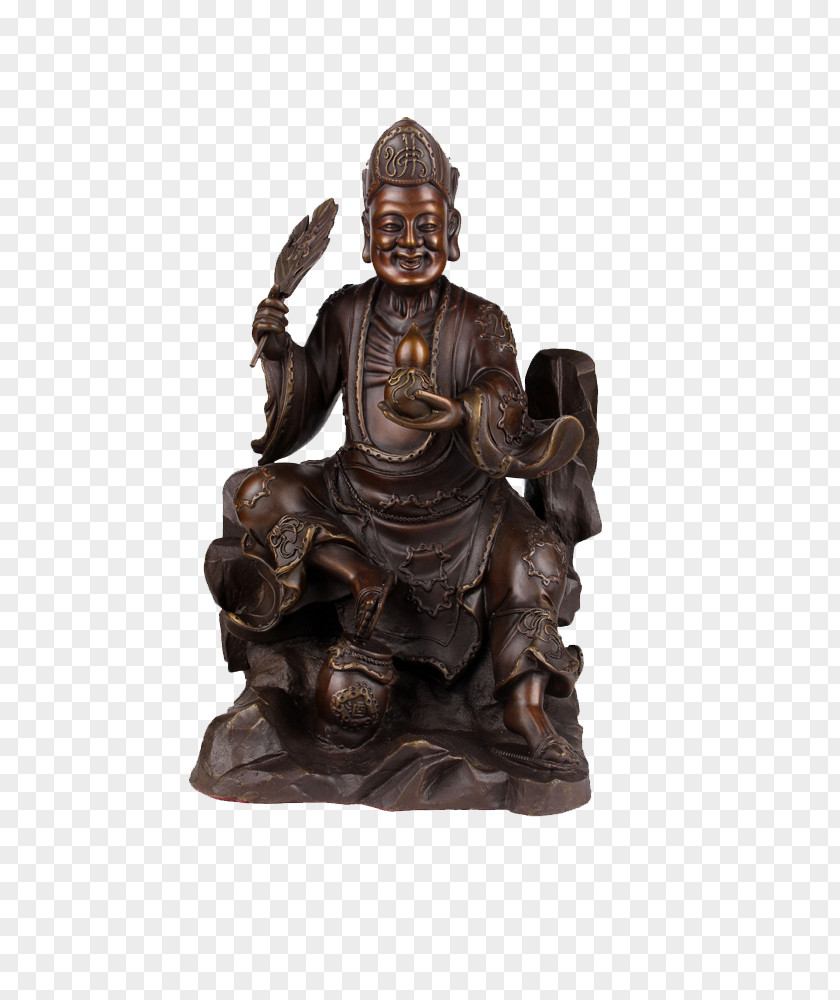 Jigong Living Buddha Copper Statue Sculpture Tmall PNG