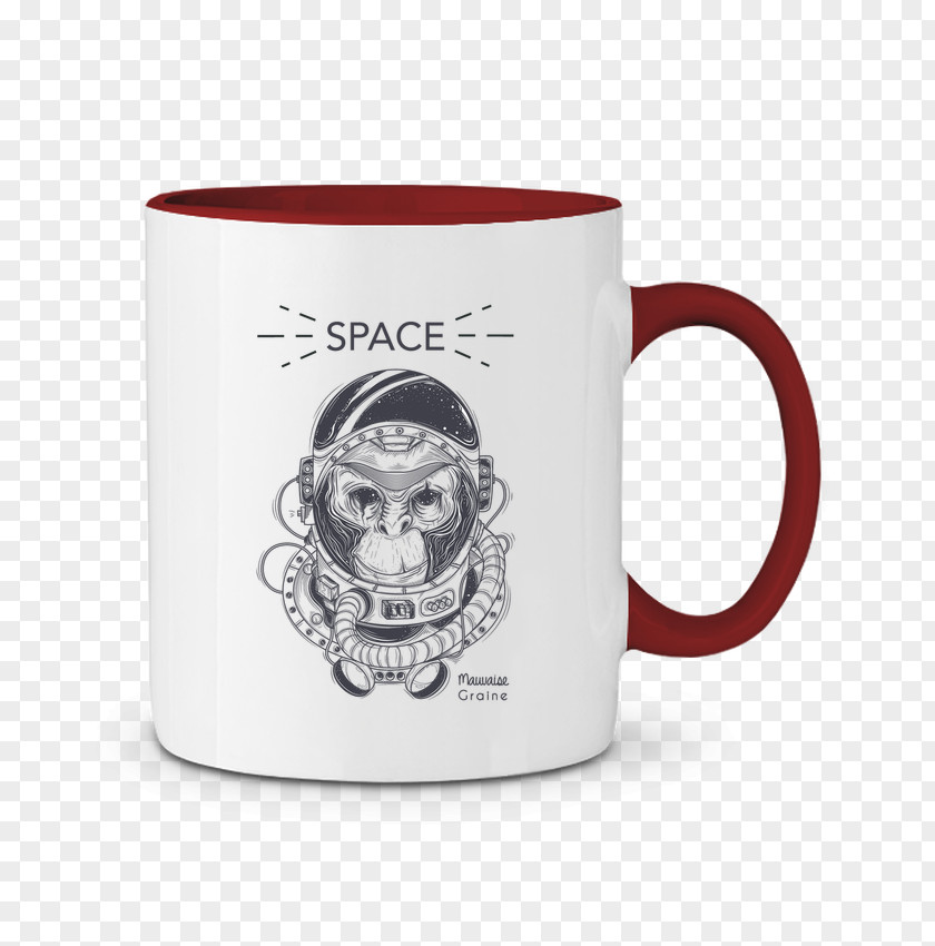 Space Monkey Astronaut Drawing Outer Zazzle PNG