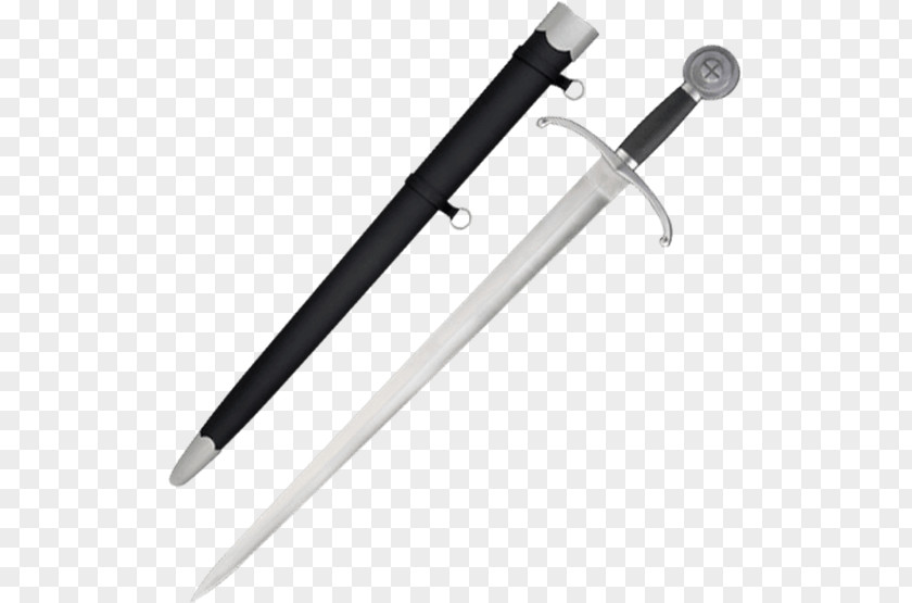 Sword Dagger Half-sword 14th Century Weapon PNG