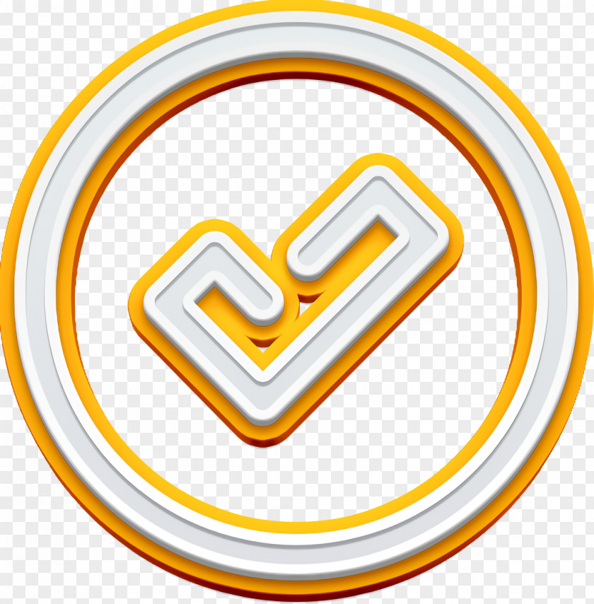 Checked Icon Tick Creative Outlines PNG