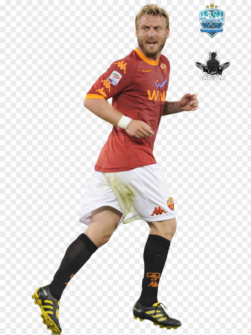 Soccer Player A.S. Roma Team Sport Jersey PNG