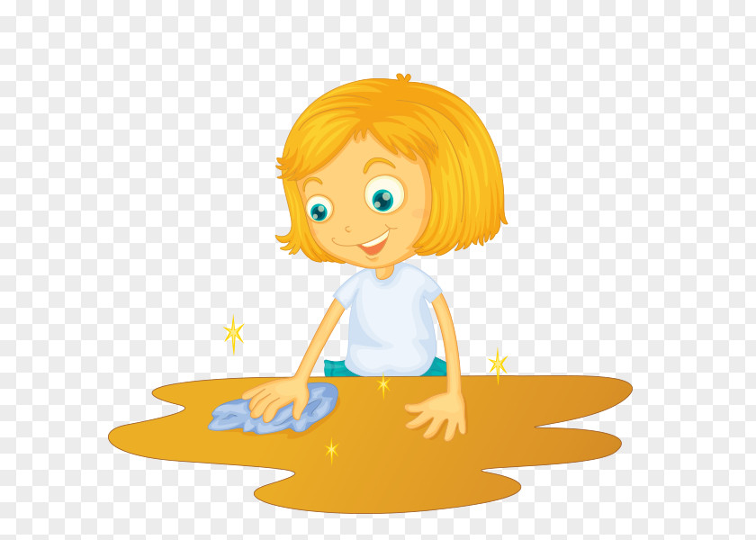 Table Cleaning Cartoon Clip Art PNG