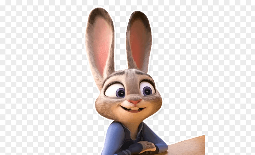 Zootopia Lt. Judy Hopps Domestic Rabbit The Walt Disney Company Drawing Animated Film PNG