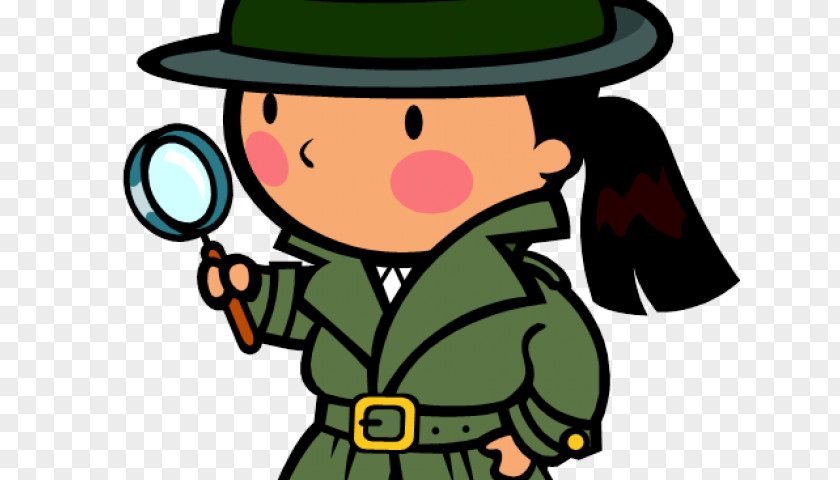 Clip Art Detective Free Content Image PNG