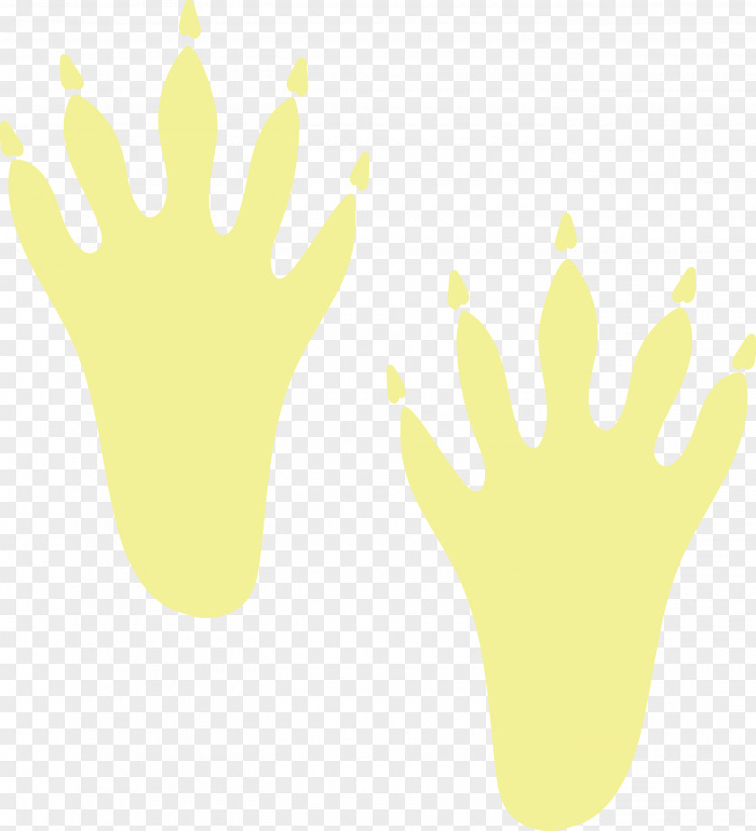 Hand Model Yellow Line Meter PNG