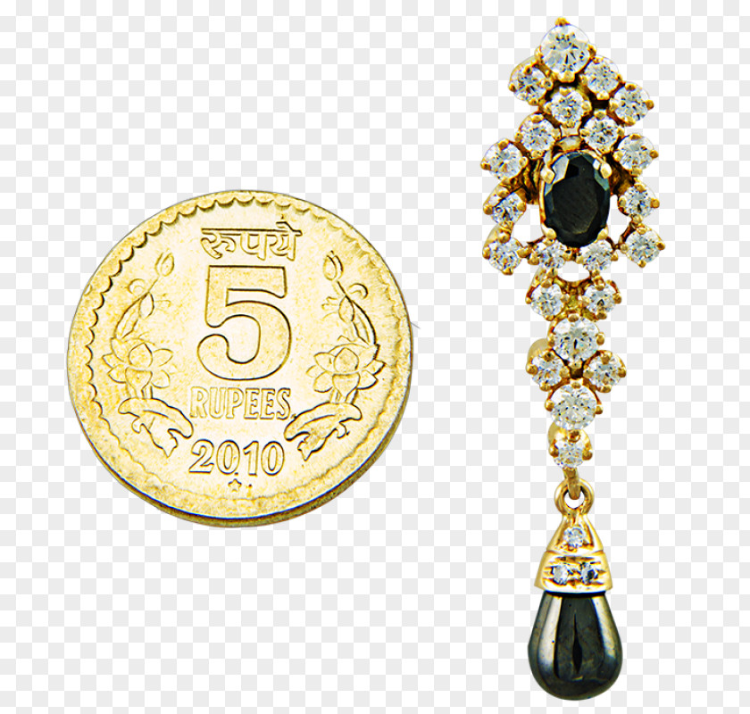 Jewellery Earring Body Diamond Gold PNG