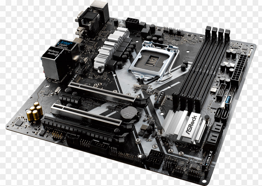 Motherboard Intel ASRock MicroATX LGA 1151 PNG