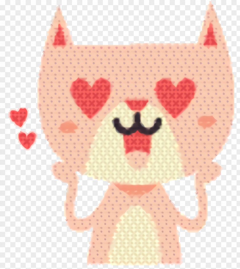 Sticker Stuffed Toy Animal Heart PNG