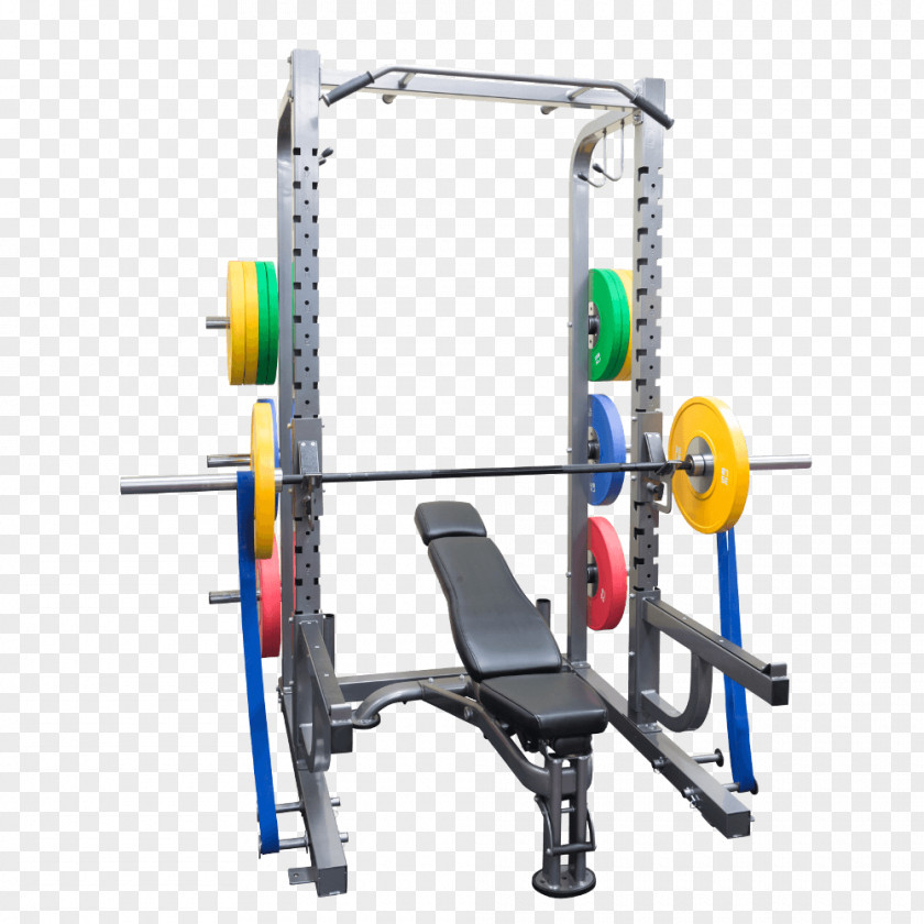 Barbell Fitness Centre Bench Power Rack Weight Training PNG