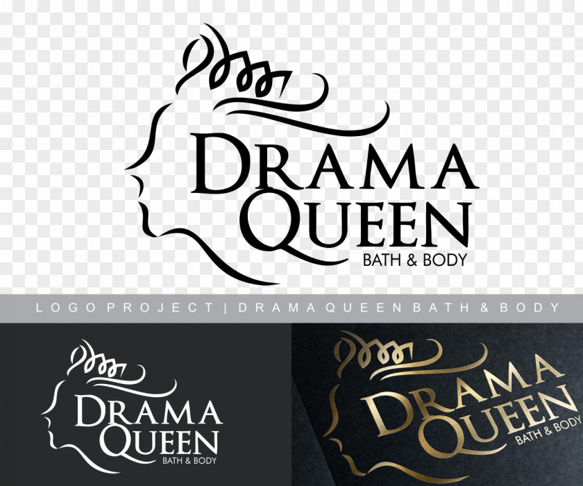 Design Logo Drama Brand PNG