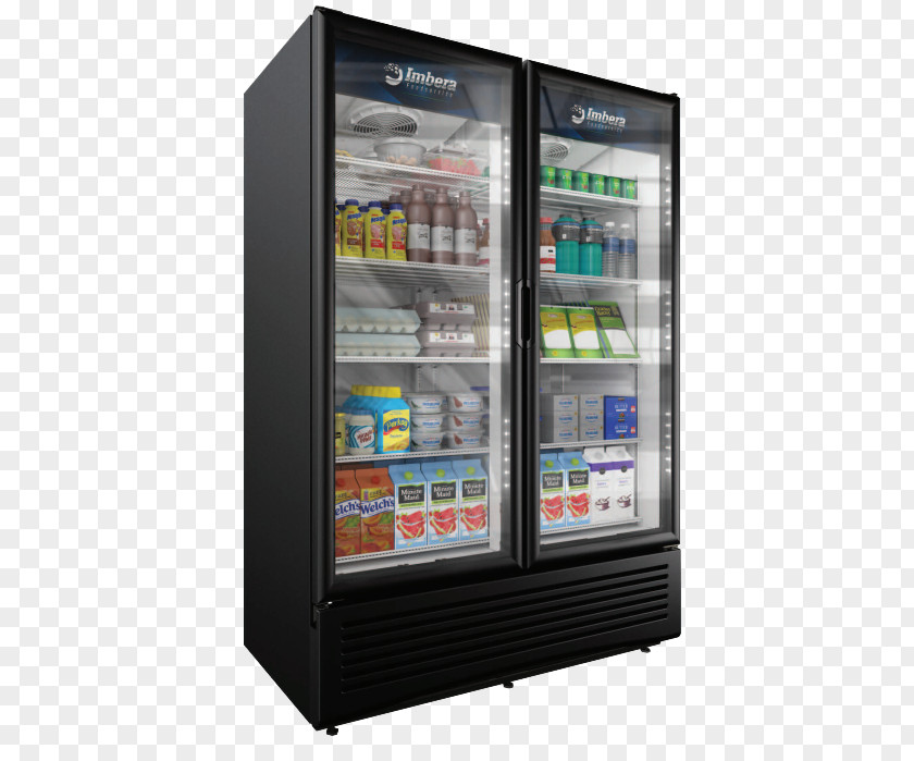 Double Door Refrigerator Imbera Food Service Refrigeration Freezers Shelf PNG