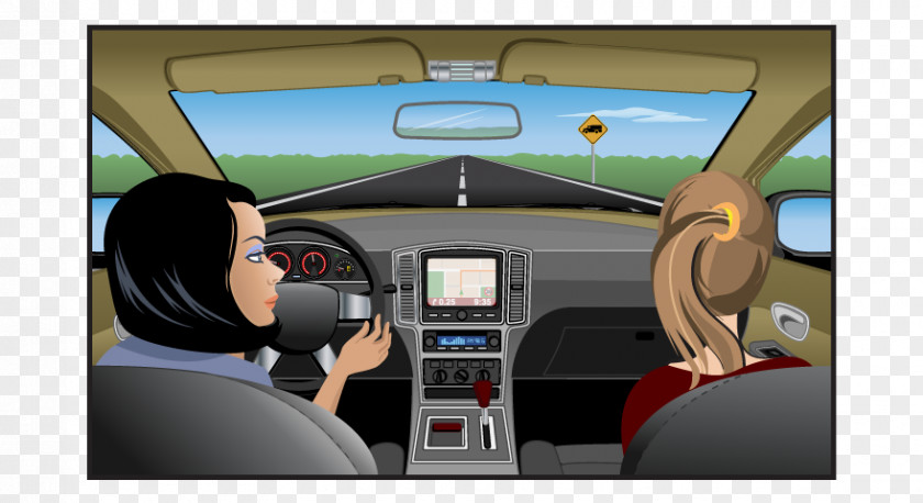 Automotive Navigation System Air Travel Car Electronics PNG